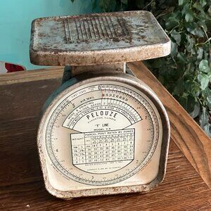 ✨ Vintage Pelouze Model Y-5 Postal Scale – Industrial Farmhouse Decor! ✨